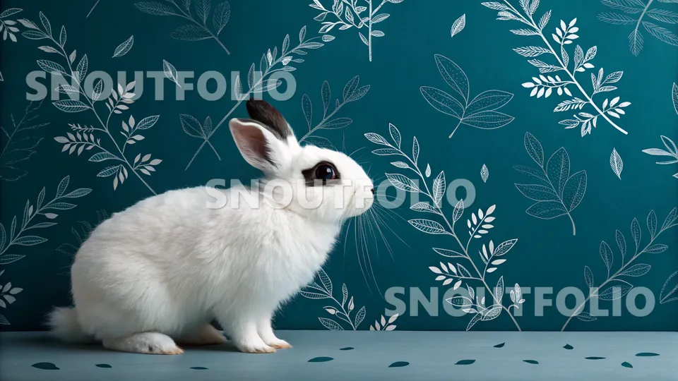 Elegant Presence of the Dwarf Hotot