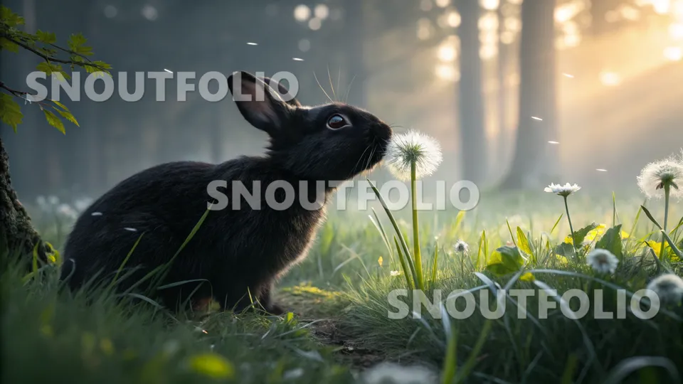 Majestic Wanderer of the Netherland Dwarf