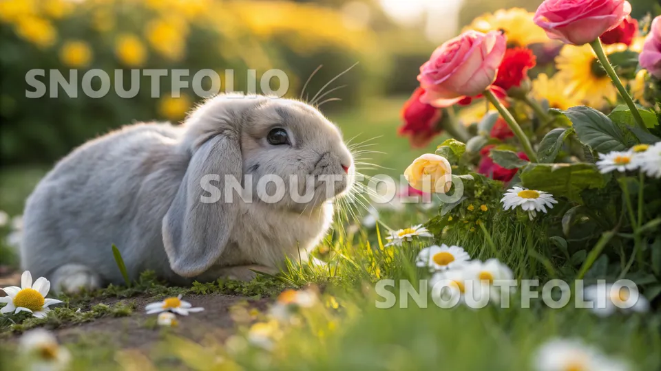 Serene Companion of the Holland Lop