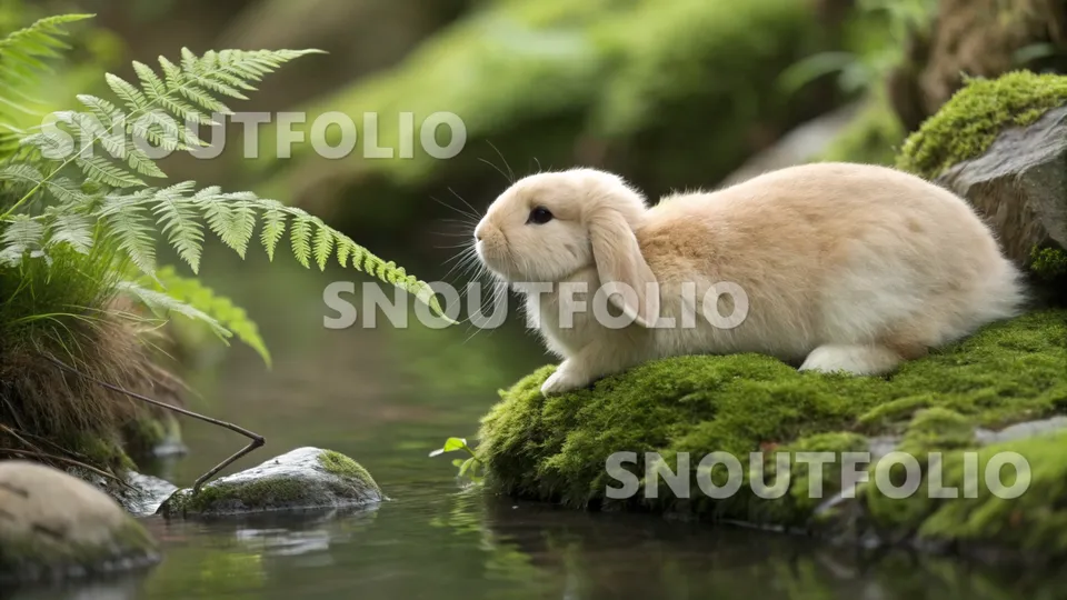 Playful Echo of the Mini Lop