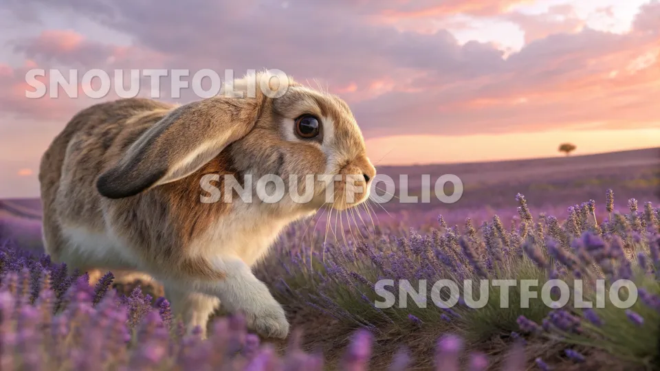 Serene Aura of the Holland Lop