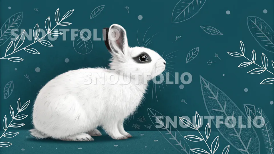 Serene Wanderer of the Dwarf Hotot