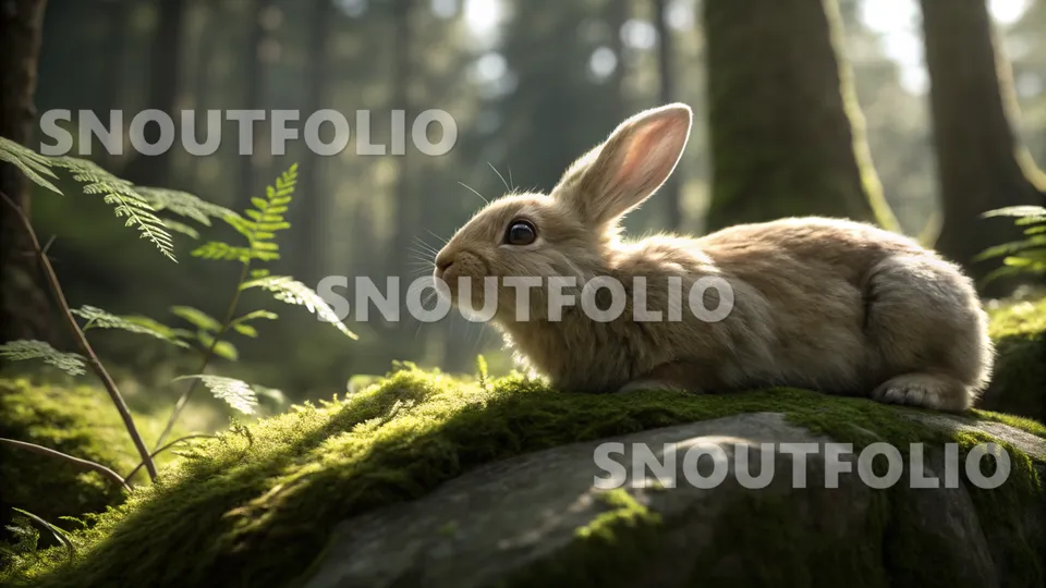Elegant Portrait of the Mini Lop