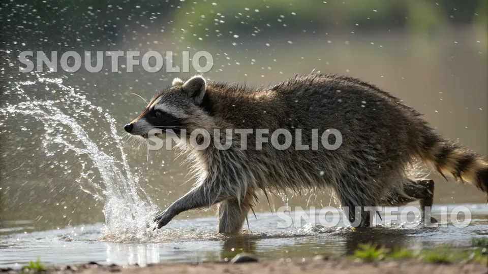 Charming Spark of the Procyon lotor