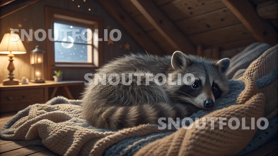 Curious Journey of the Common Raccoon (Procyon lotor)