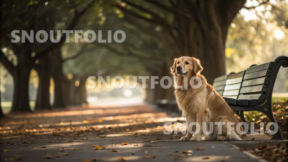 Playful Retriever Scenes