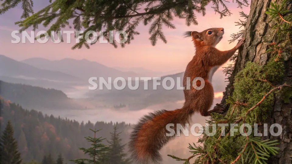 Witty Glimpse of the Japanese Squirrel