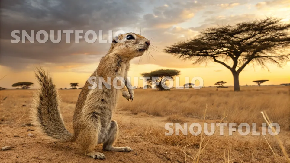 Quiet Memory of the Damaraland Ground Squirrel