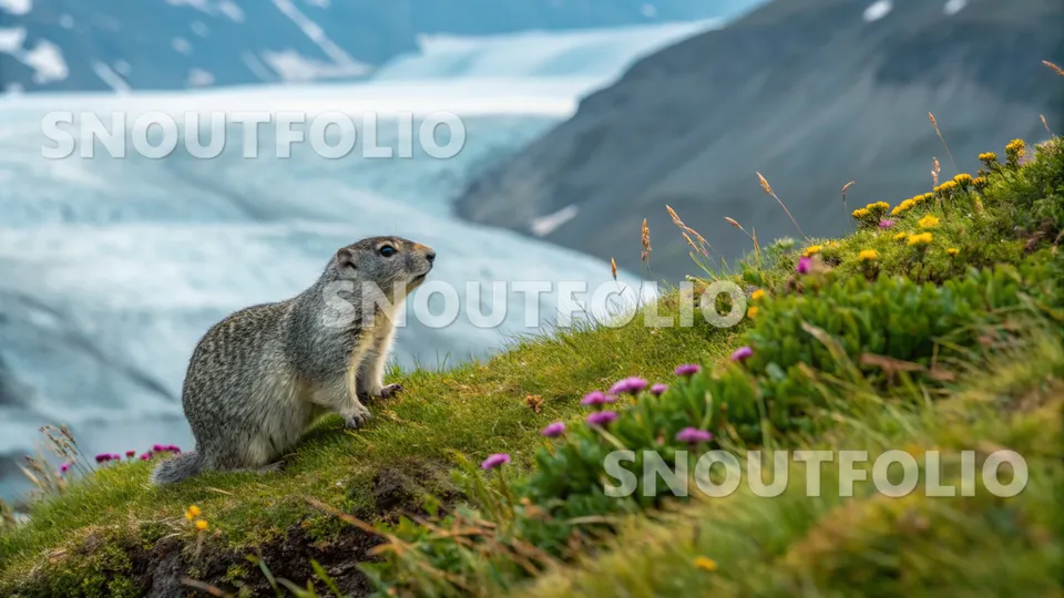 Bold Aura of the Colombian Ground Squirrel