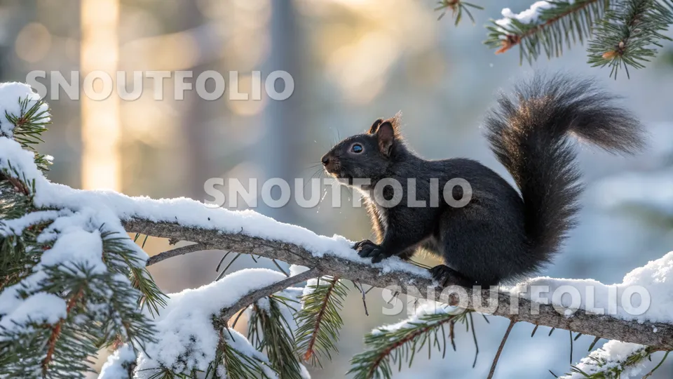 Loyal Memory of the Tibetan Black Squirrel