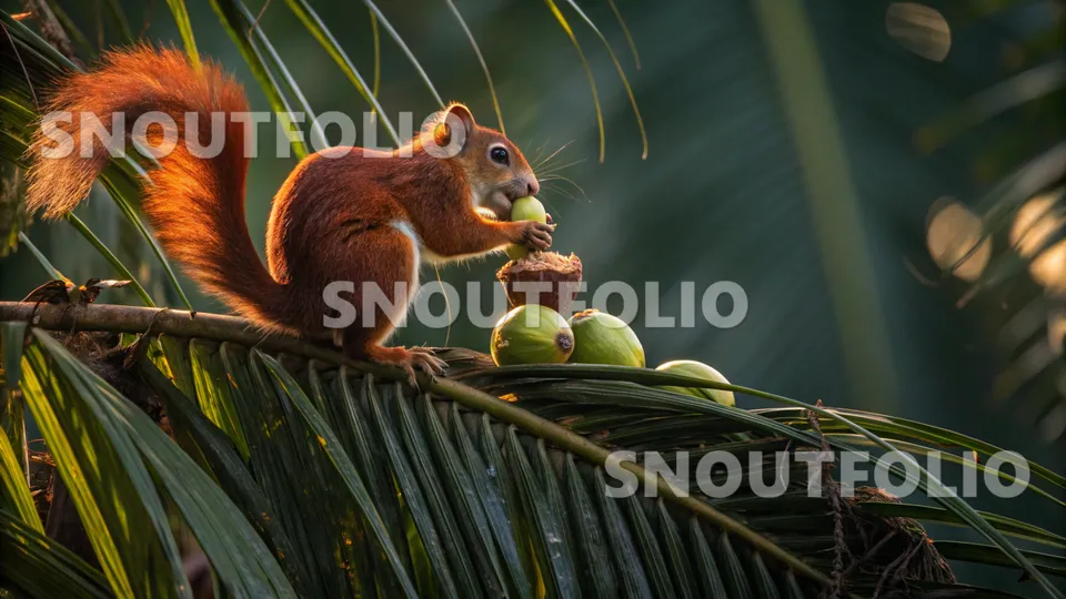 Noble Whimsy of the Palawan Red Squirrel
