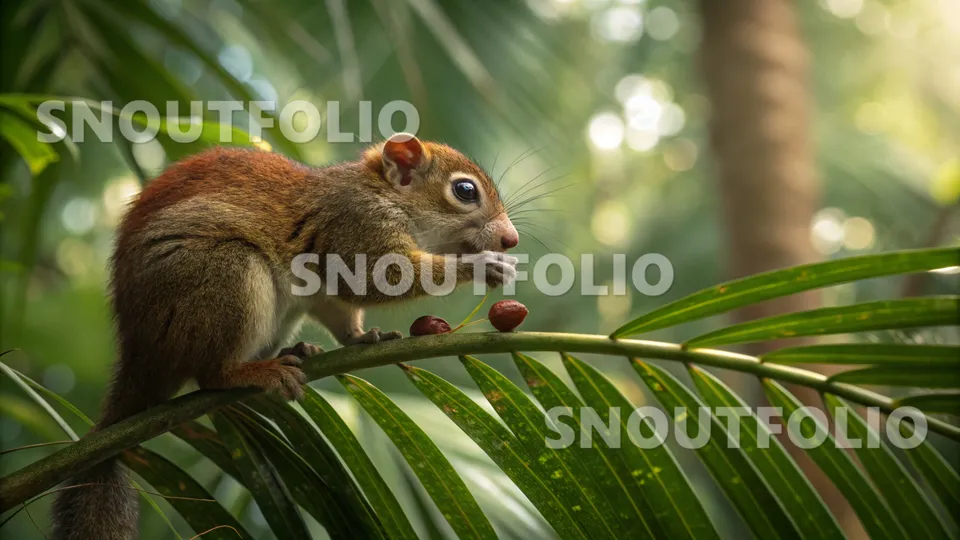 Silent Charm of the Palawan Dwarf Squirrel