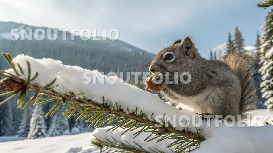 Silent Whiff of the Tibetan Dwarf Squirrel