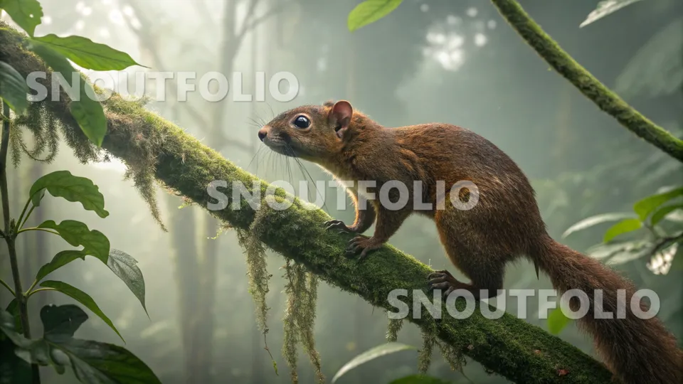 Quiet Soul of the Sumatran Sun Squirrel