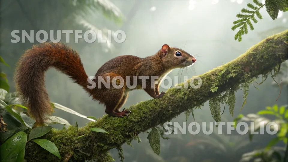 Charming Charm of the Amazonian Sun Squirrel