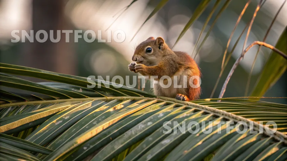 Serene Presence of the Palawan Pygmy Squirrel
