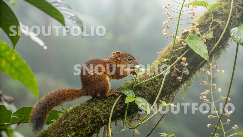 Elegant Sight of the Sumatran Pygmy Squirrel