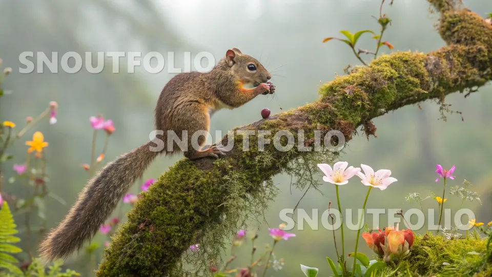 Loyal Echo of the Andean Long-tailed Squirrel