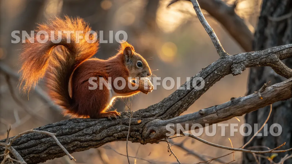 Elegant Glimpse of the Bolivian Squirrel