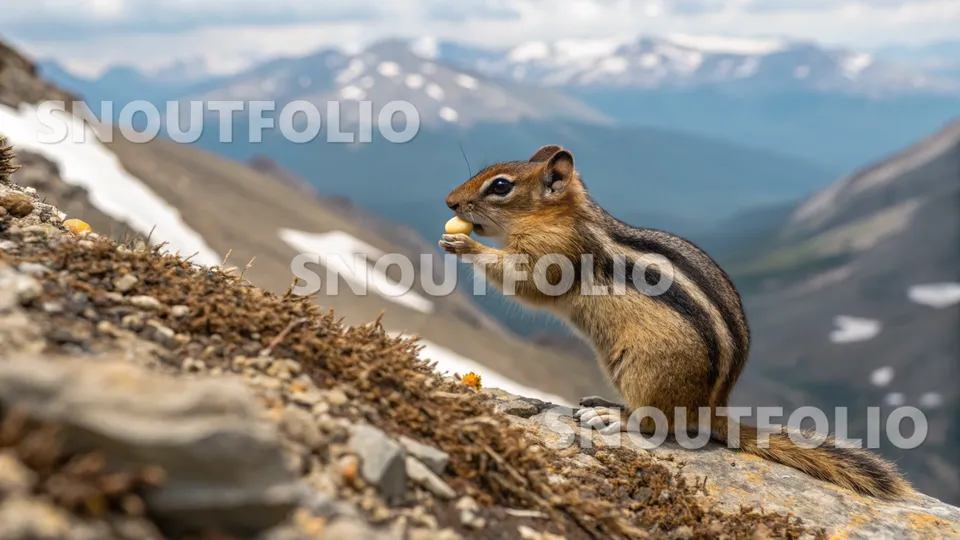 Golden Spirit of the Cascade Golden-mantled Ground Squirrel