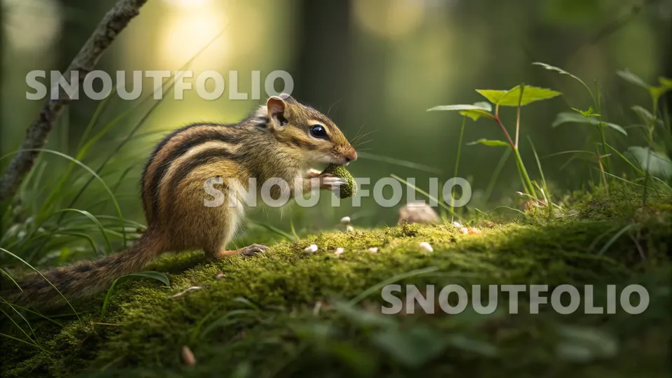 Gentle Essence of the Berdmore’s Ground Squirrel