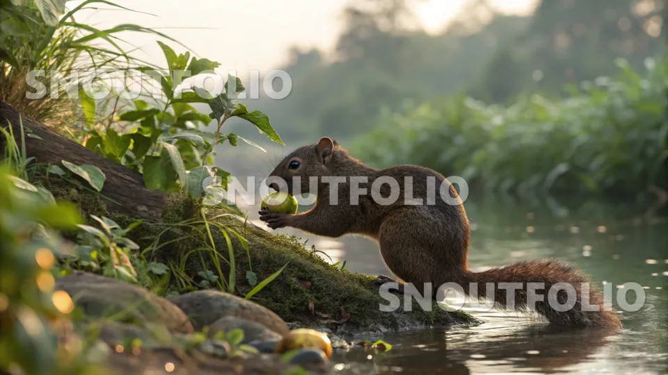 Faithful Companion of the Irrawaddy Squirrel