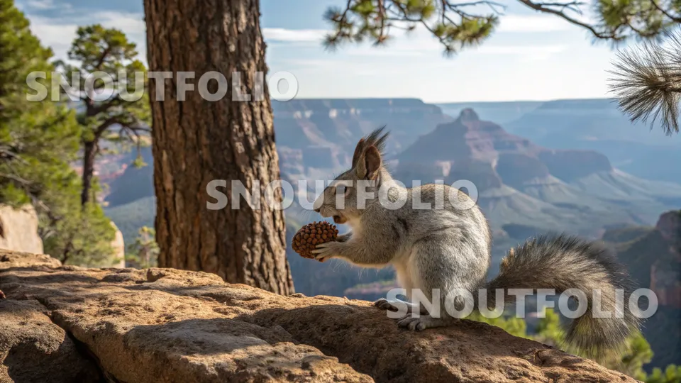Radiant Essence of the Abert’s Squirrel