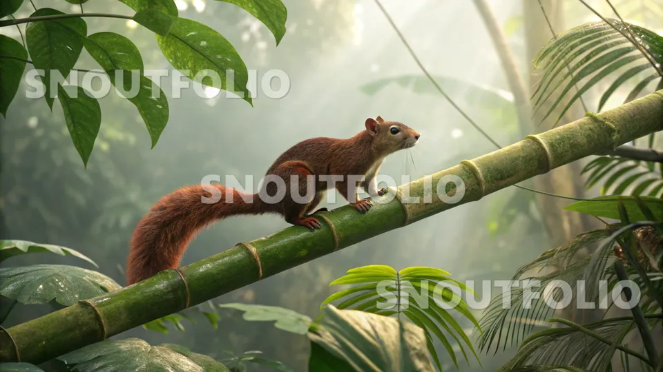 Bright Echo of the Red-hipped Squirrel