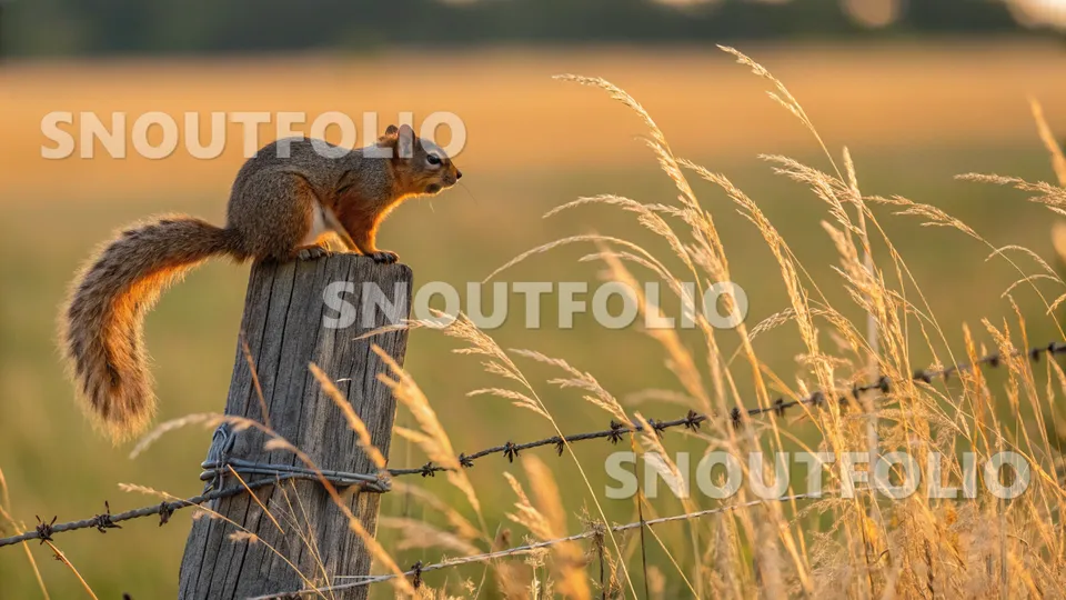 Quiet Aura of the Fox Squirrel