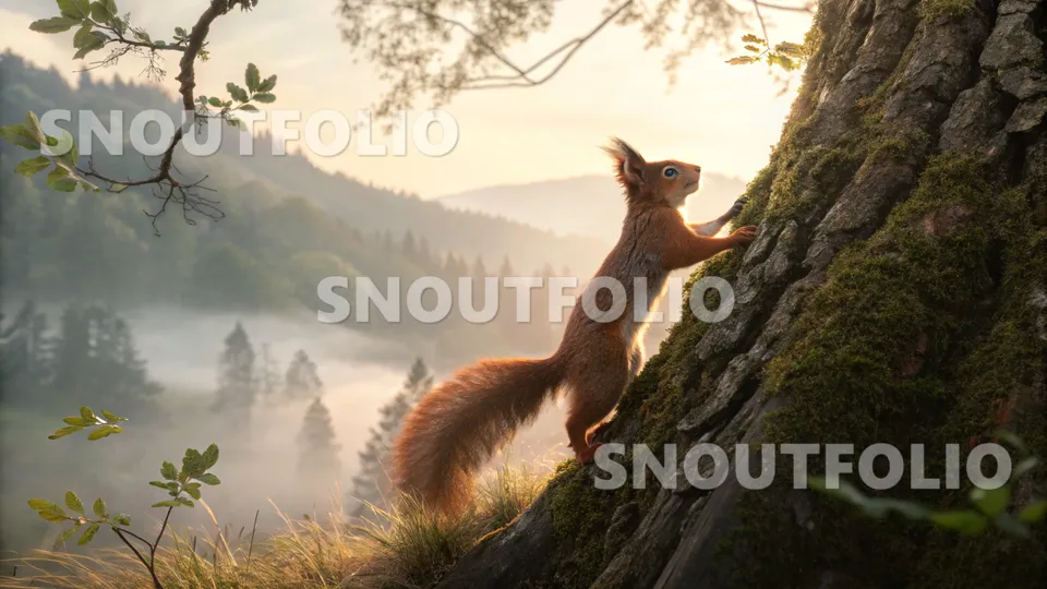 Quiet Journey of the Caucasian Squirrel