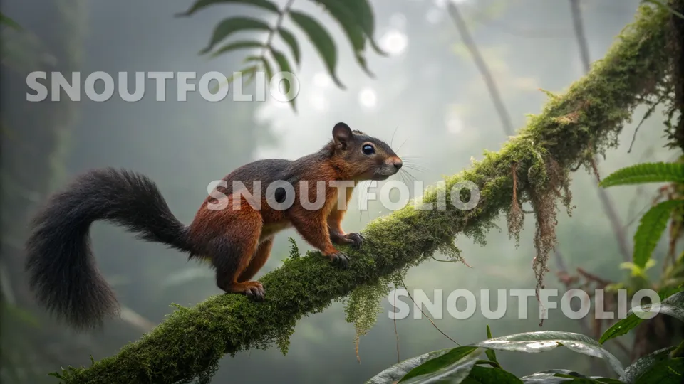 Faithful Wanderer of the Black-eared Squirrel