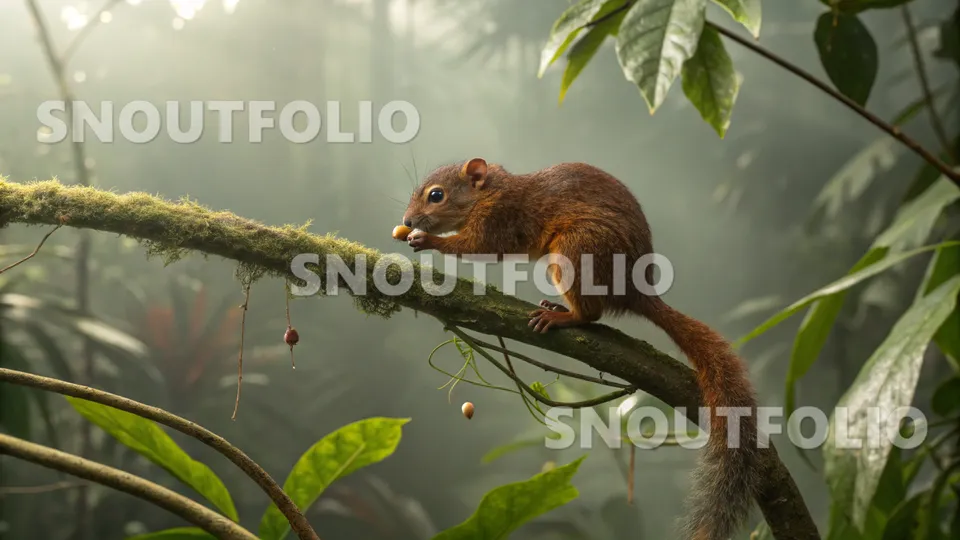 Cheerful Essence of the Sulawesi Dwarf Squirrel