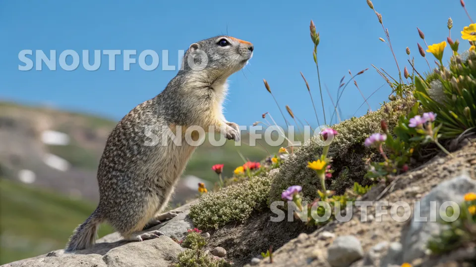 Bright Spark of the Andean Ground Squirrel