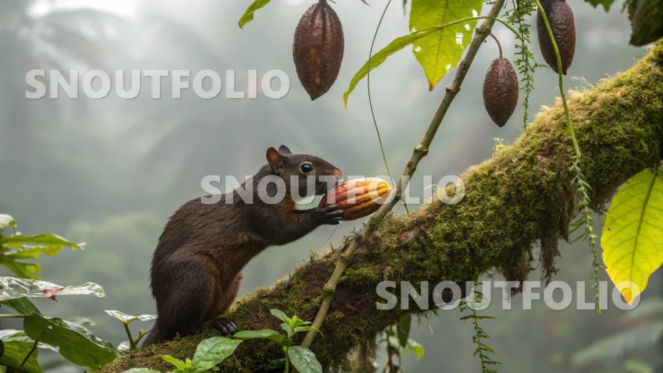 Graceful Whisper of the Choco Squirrel