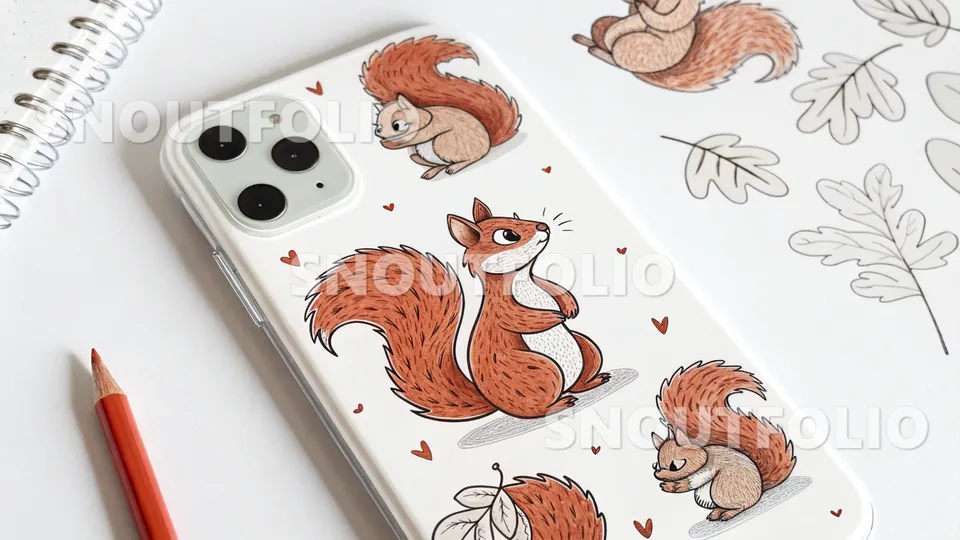 Cheerful Memory of the Red Squirrel