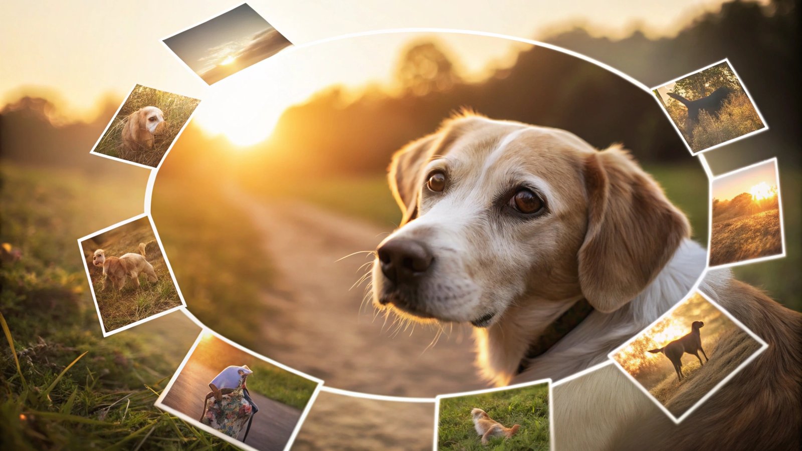 Pet Tribute Photo Collage